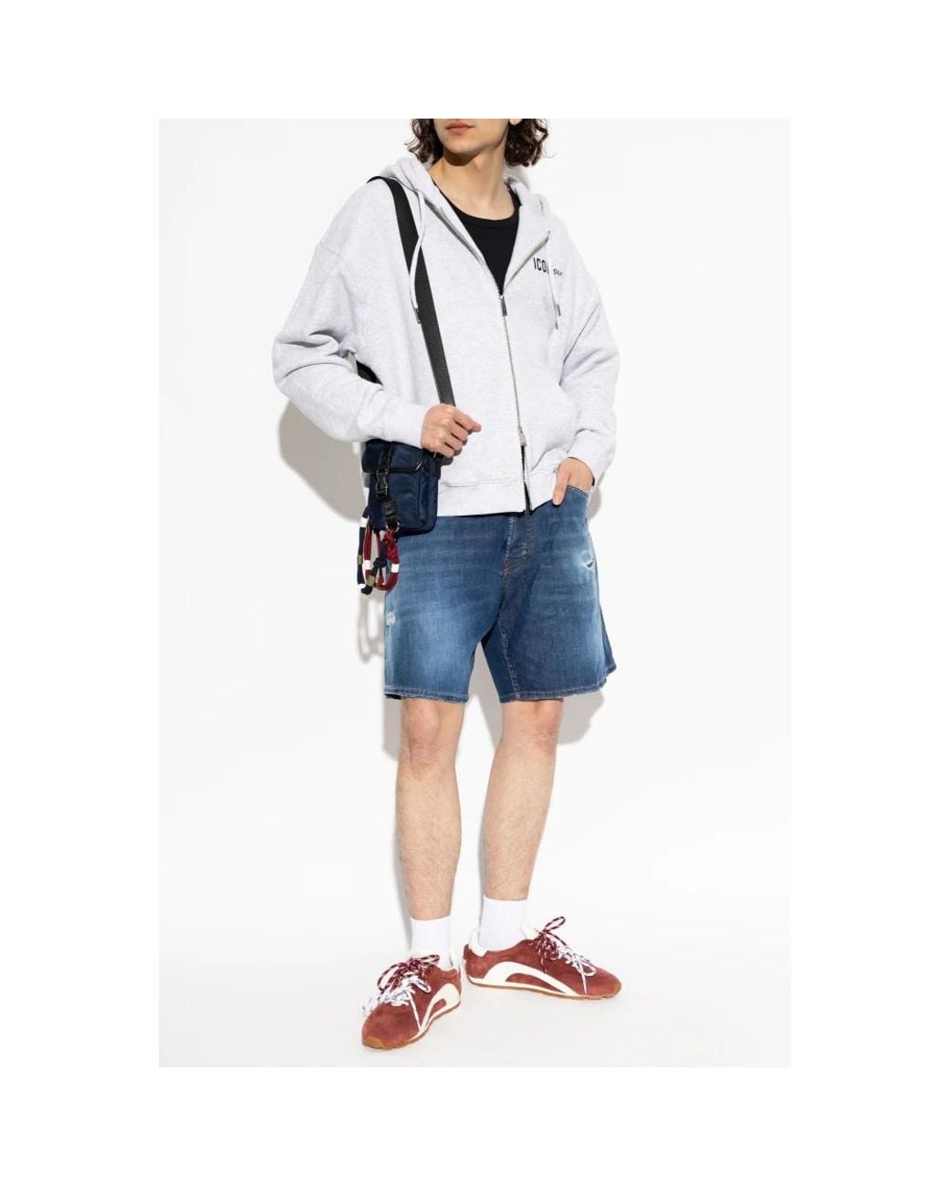 DSquared² Blue Denim Shorts for men
