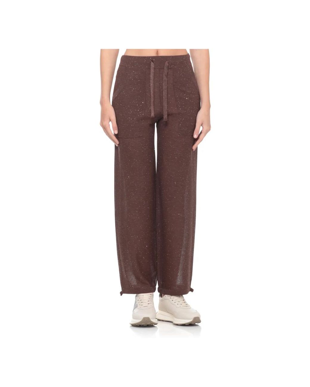 Kangra Brown Wide Trousers