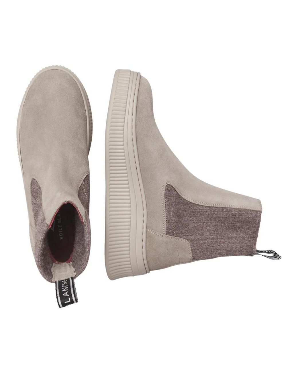 Voile Blanche Gray Chelsea Boots
