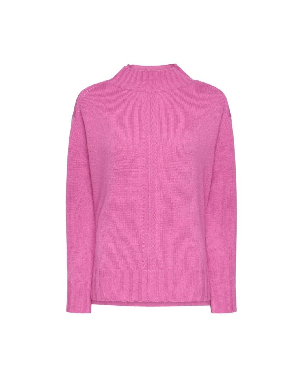 Elena Miro Pink Turtlenecks