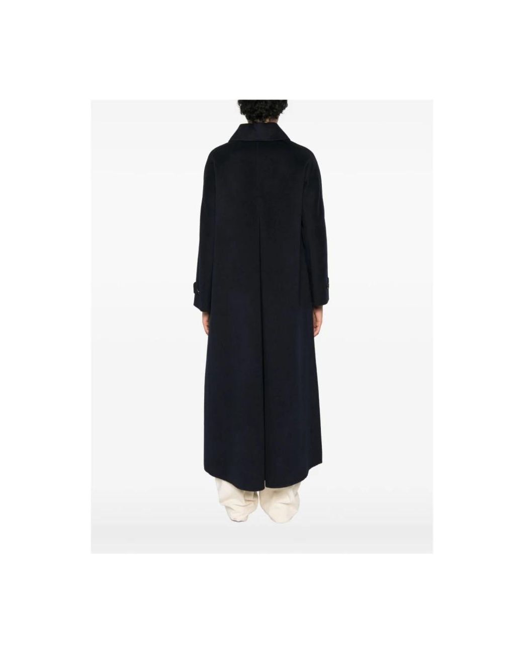 Aspesi Black Double-Breasted Coats