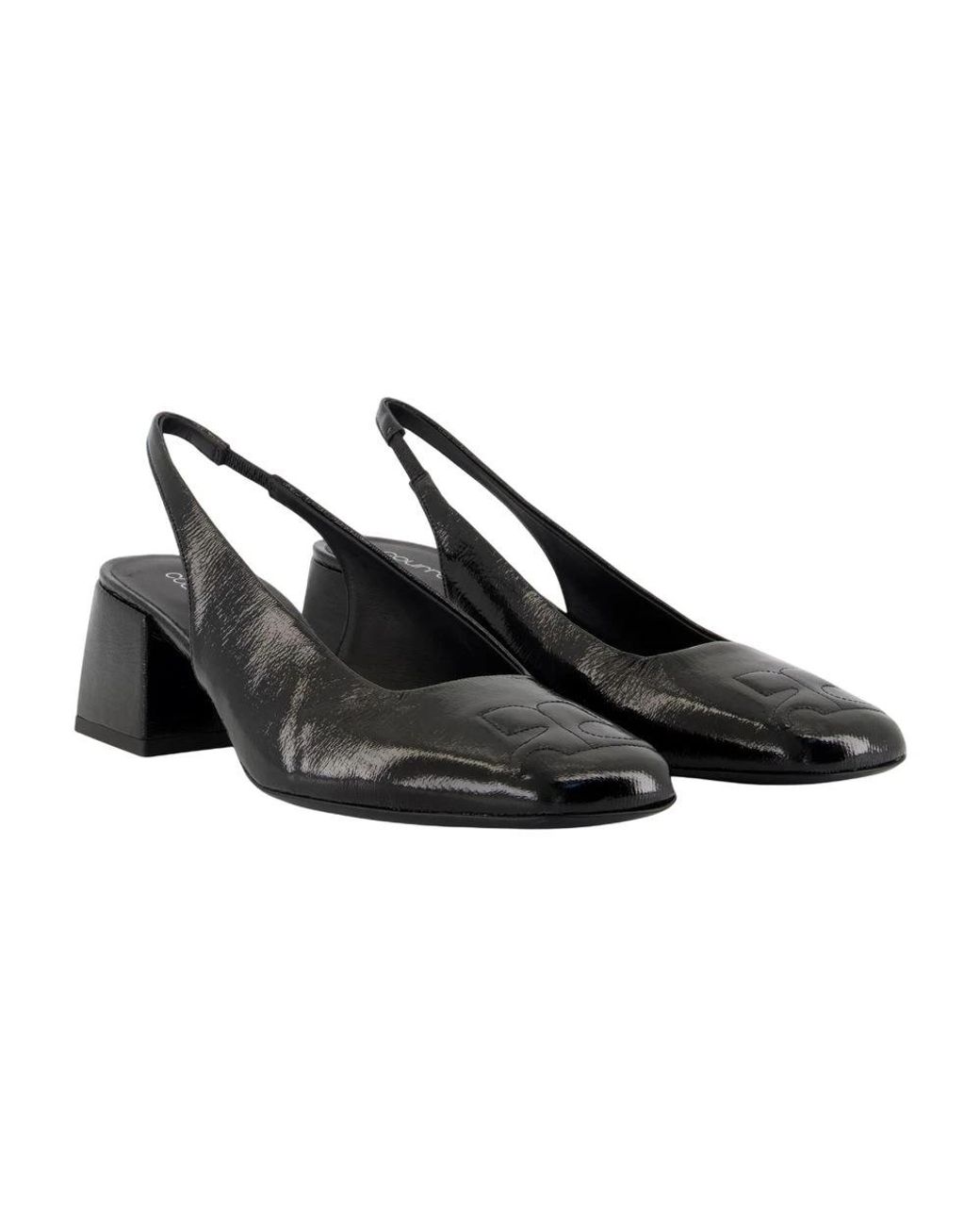 Courreges Black Heritage Sandals