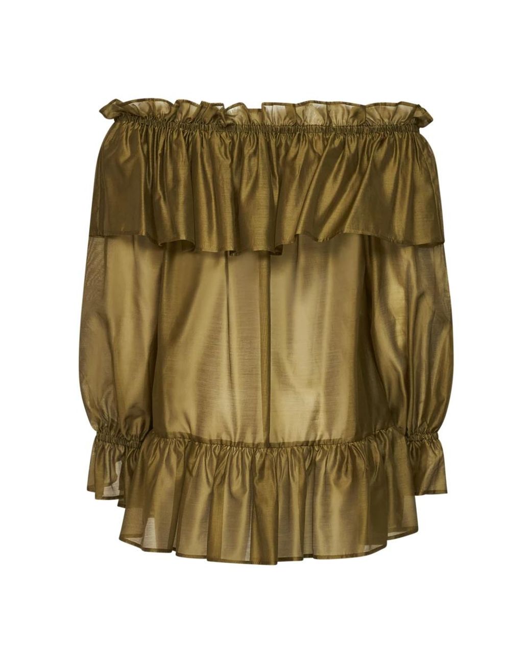Blanca Vita Green Blouses