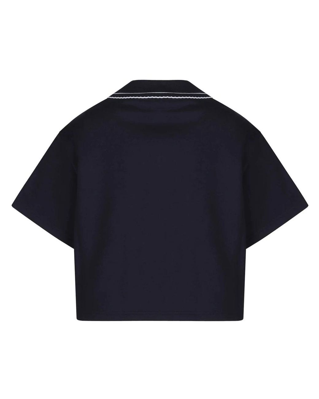 Miu Miu Blue Polo Shirts