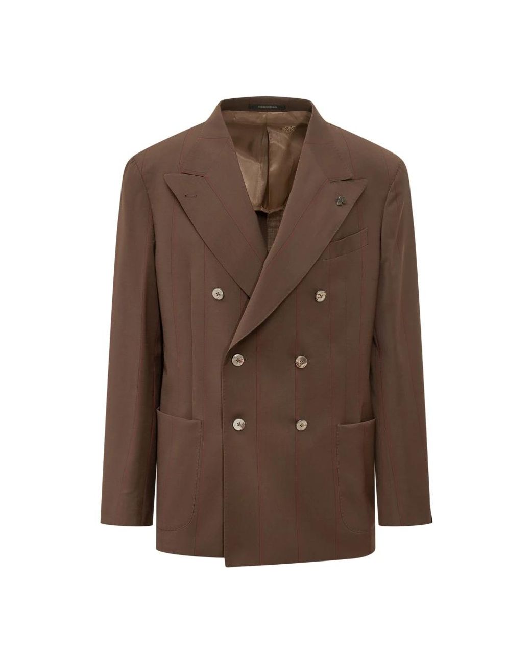 Gabriele Pasini Brown Blazers for men
