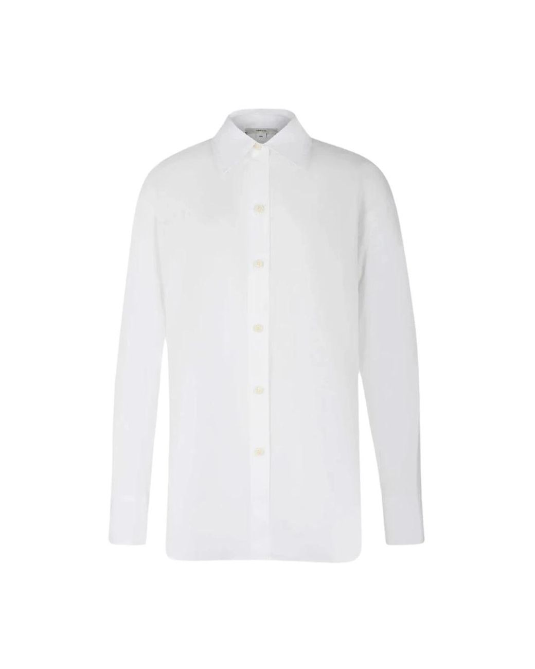 Vince Convertible Button-Down Shirt in het White