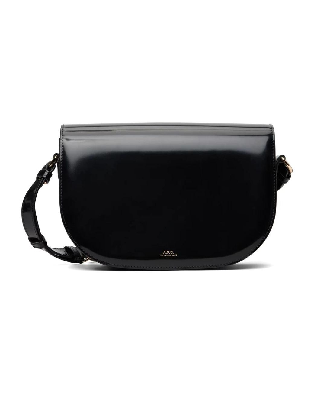 A.P.C. Black B-Side Kleine Tasche