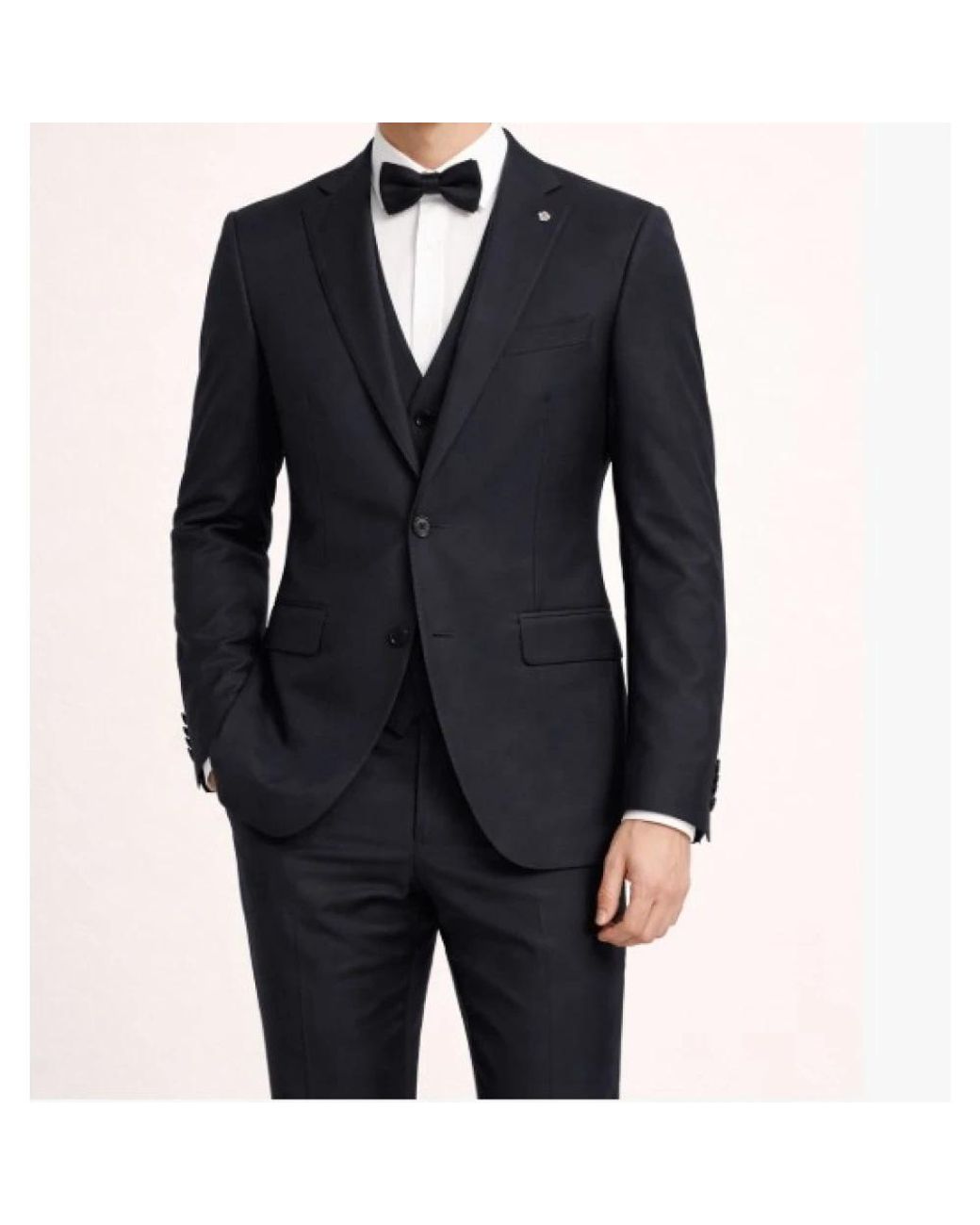 Bharnaba Blue Single Breasted Suits for men