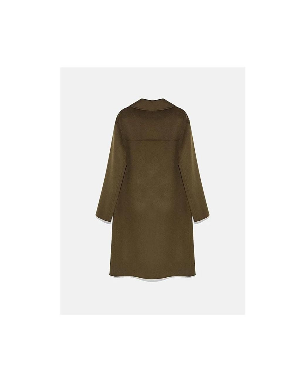 Yves Salomon Green Double-Breasted Coats for men