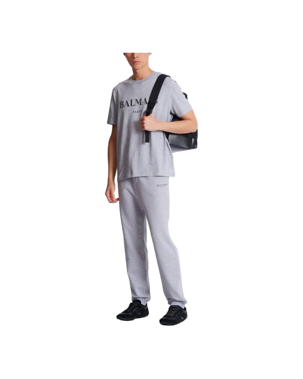 Sweatpants Balmain pour homme en coloris Gray
