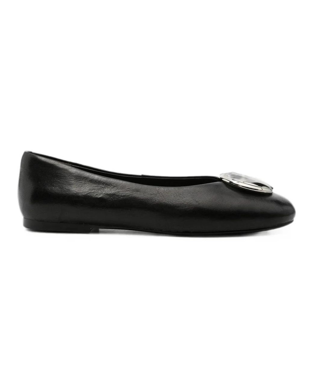 ADRIANNA FERETTI Black Ballerina Shoes