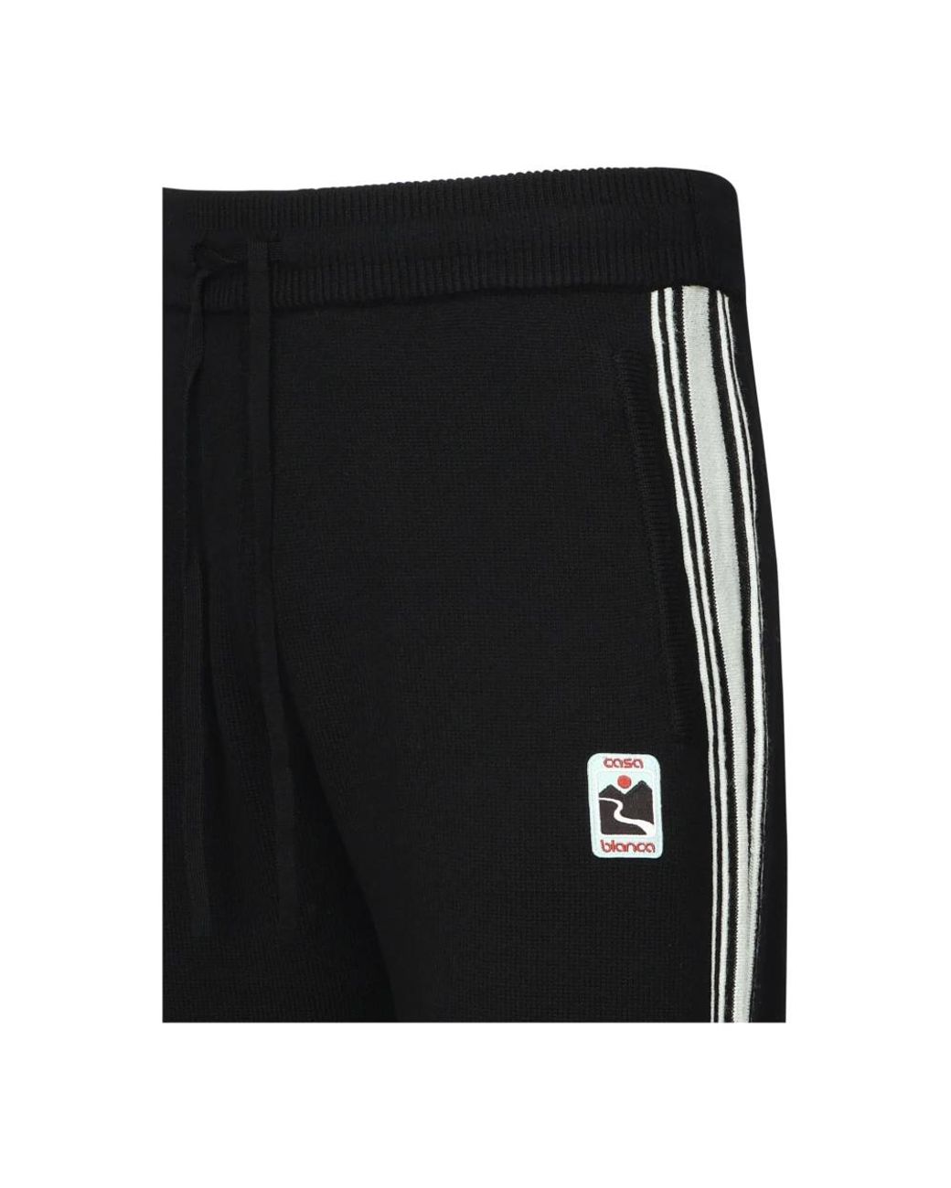 Casablanca Black Sweatpants for men