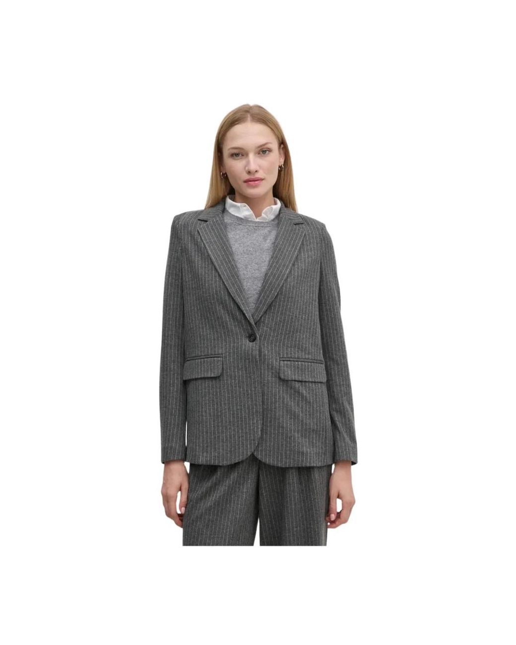 Ouí Jassen Blazers in het Gray