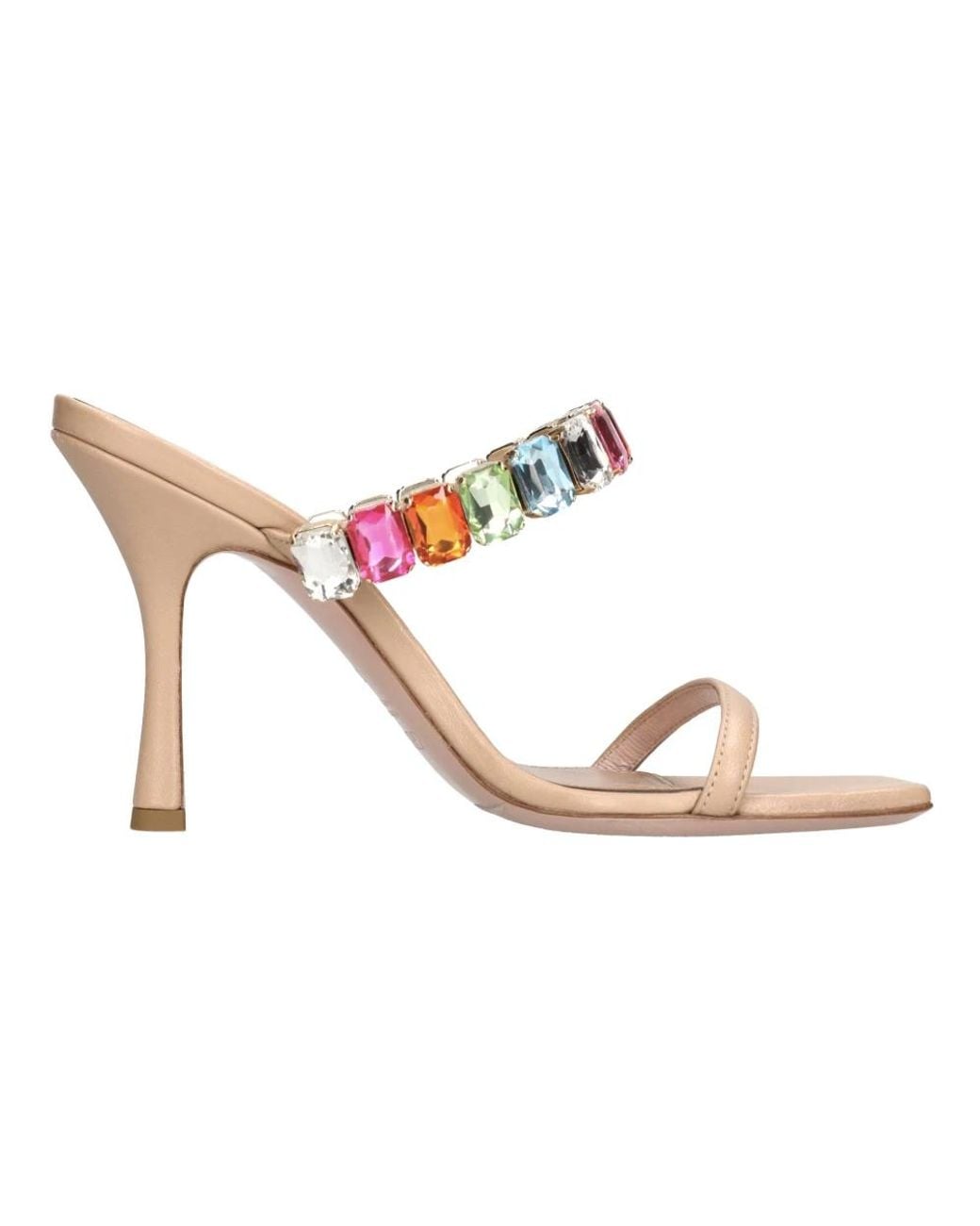 Heeled Mules Gedebe en coloris Pink