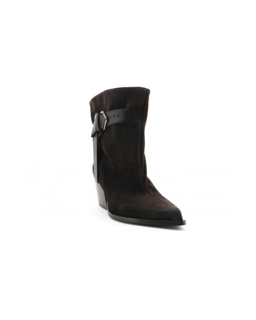 Elena Iachi Black Cowboy Boots