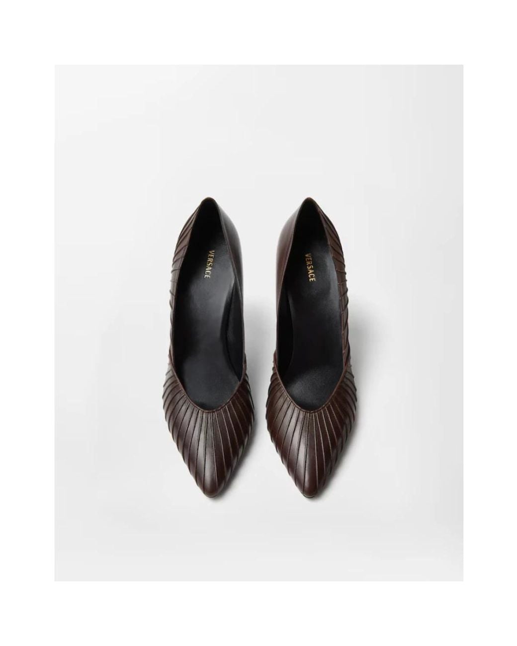 Pumps Versace en coloris Brown