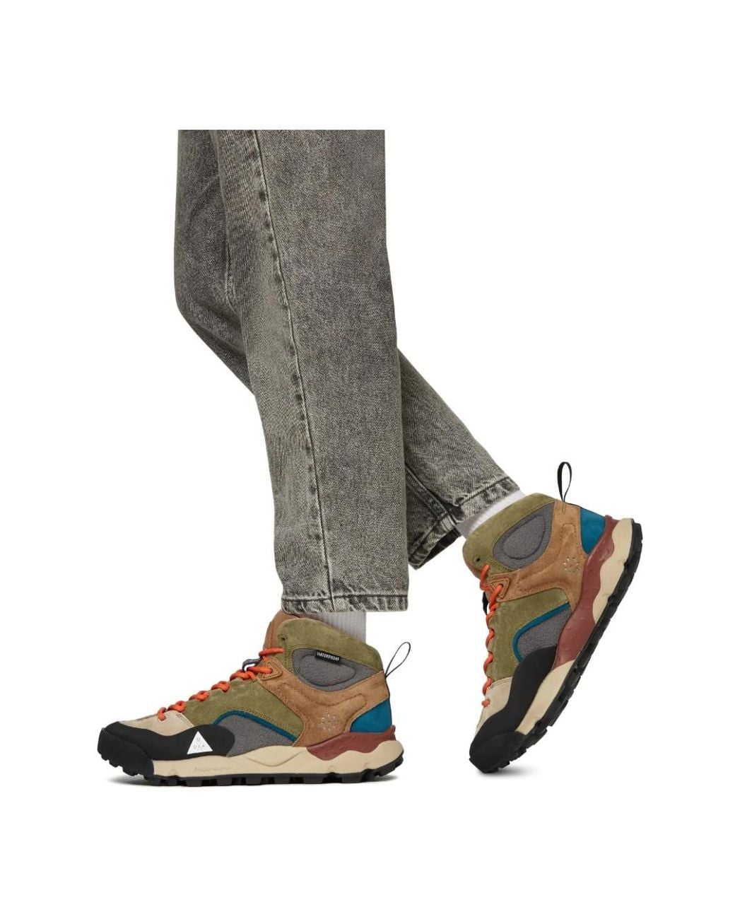 Flower Mountain Brown Sneakers