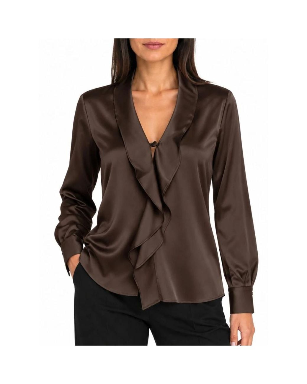 Blouses Marella de color Brown