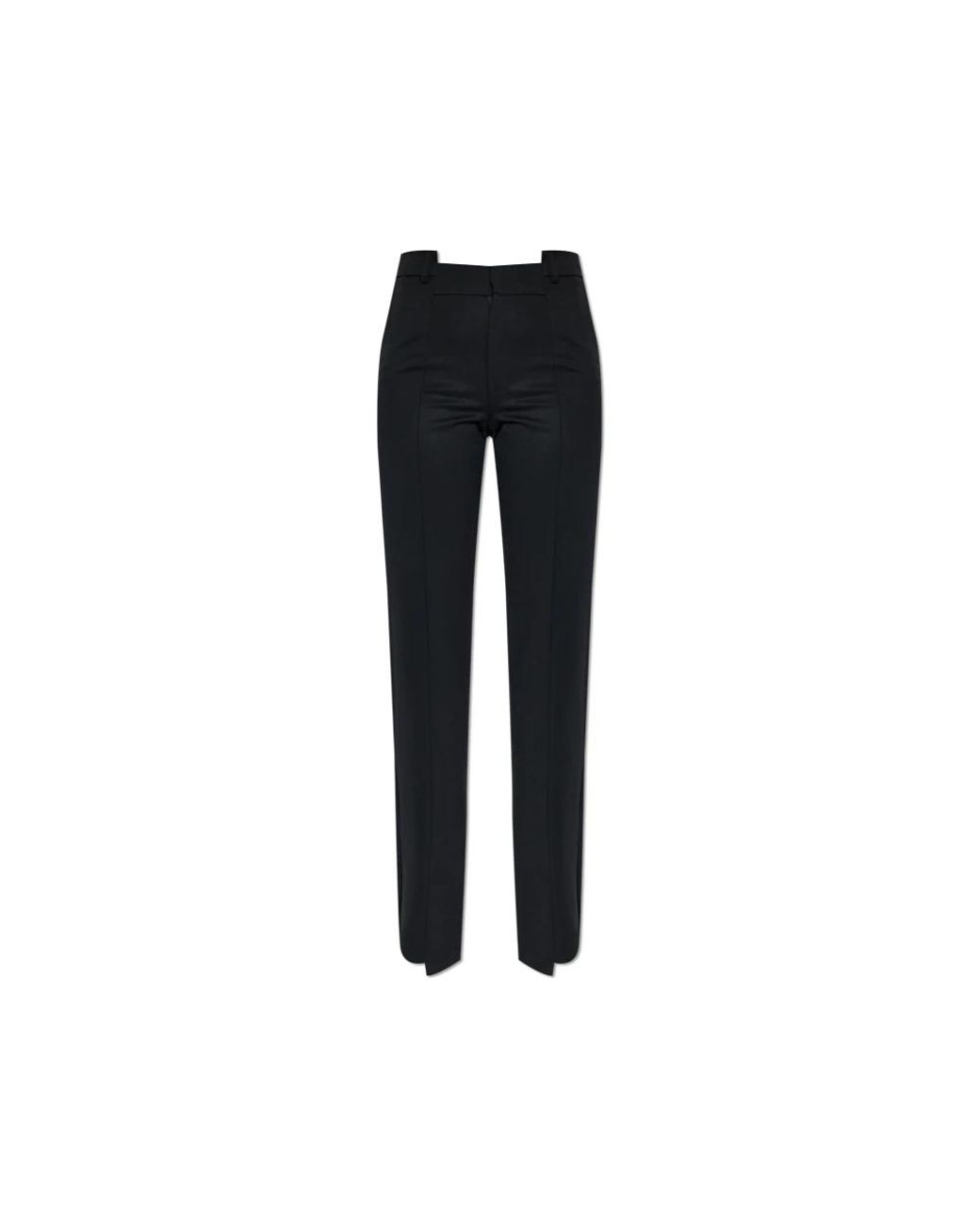 Vetements Black Straight Trousers