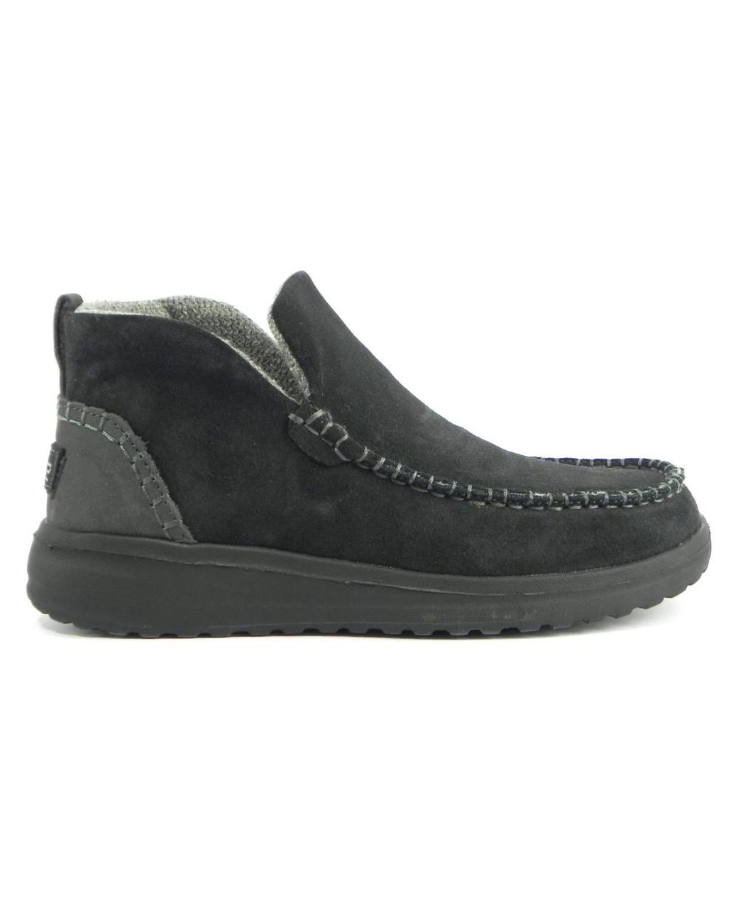 HeyDude Black Ankle Boots