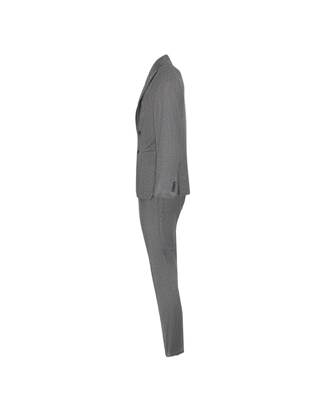 Tagliatore Gray Single Breasted Suits for men