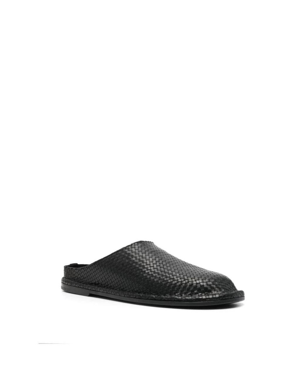 Buttero Black Slippers for men