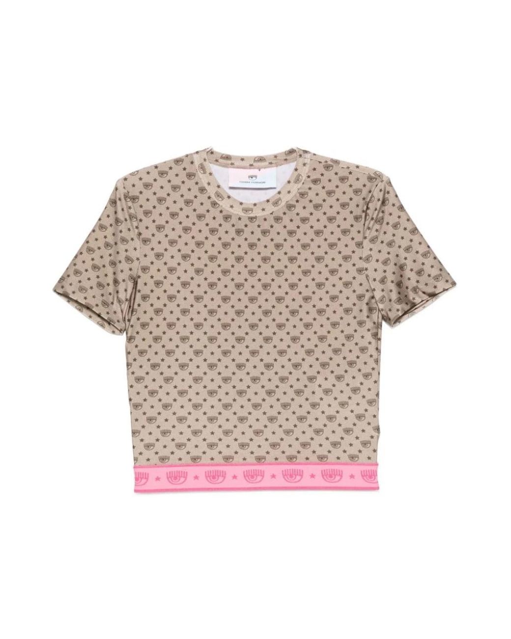 Chiara Ferragni Natural T-Shirts