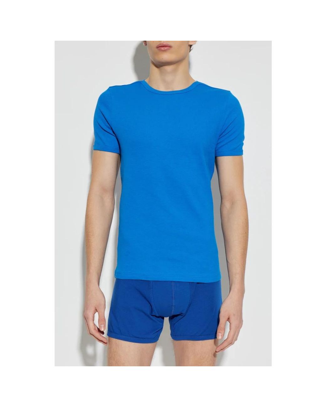 T-Shirts Versace de hombre de color Blue