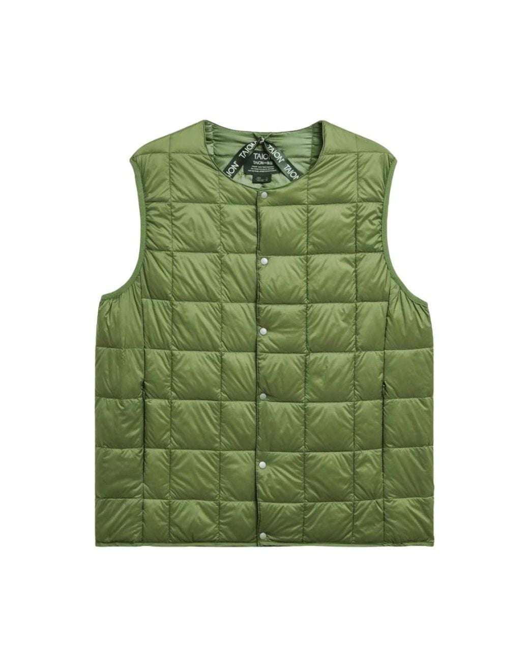 Taion Green Waistcoats for men