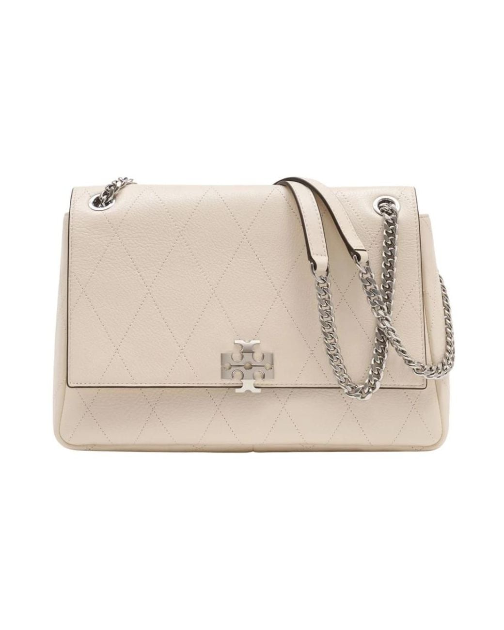 Tory Burch Natural Shoulder Bags