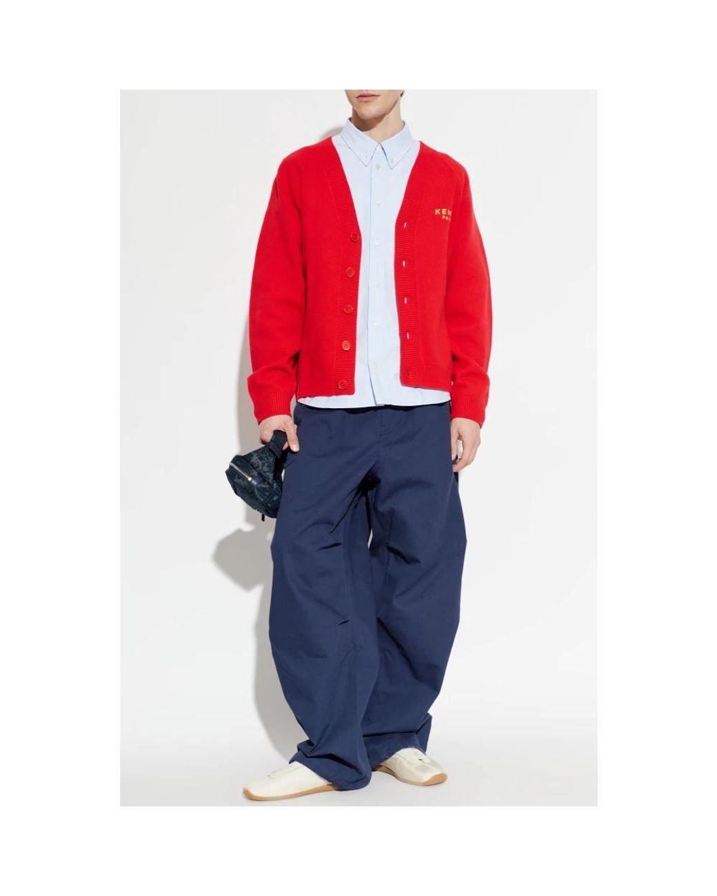 KENZO Red Cardigans for men