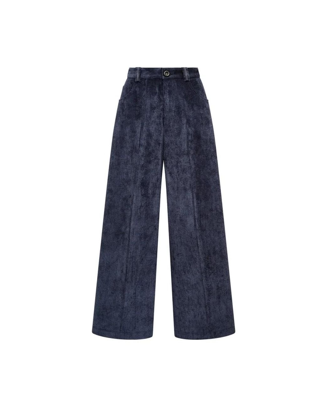 Maliparmi Blue Wide Trousers