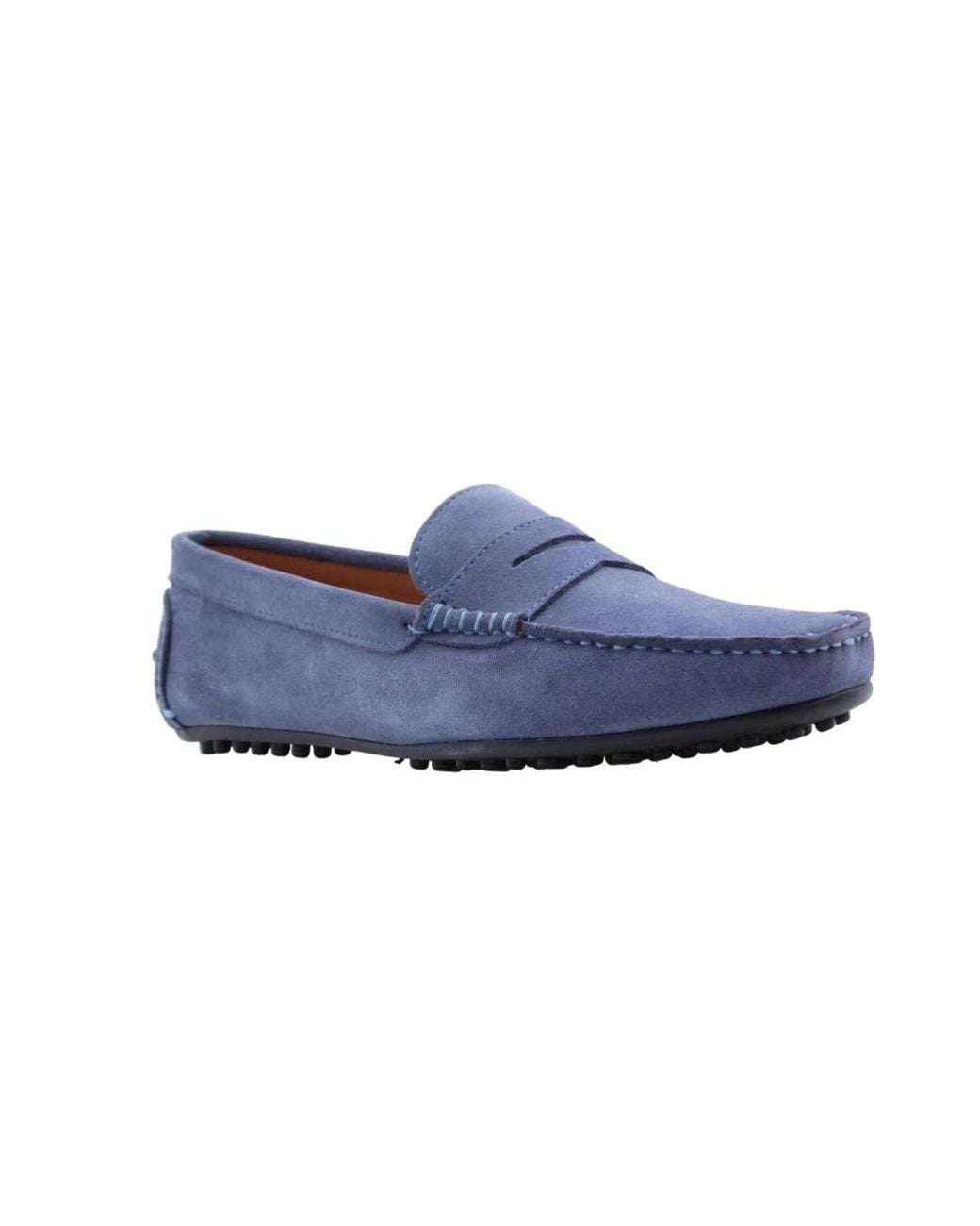 CTWLK Blue Loafers for men