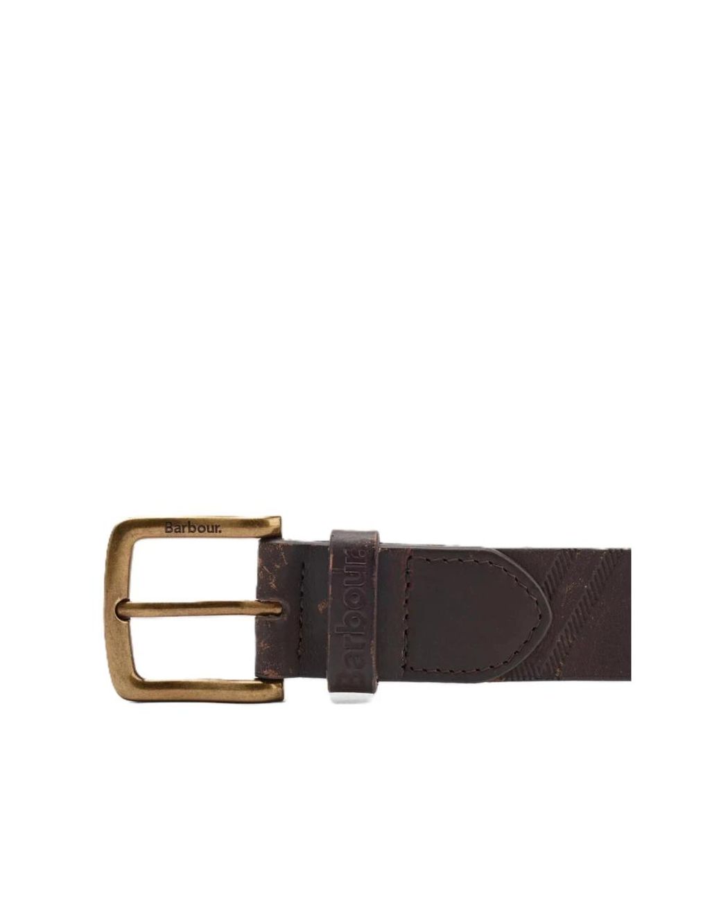 Barbour Brown Belts for men