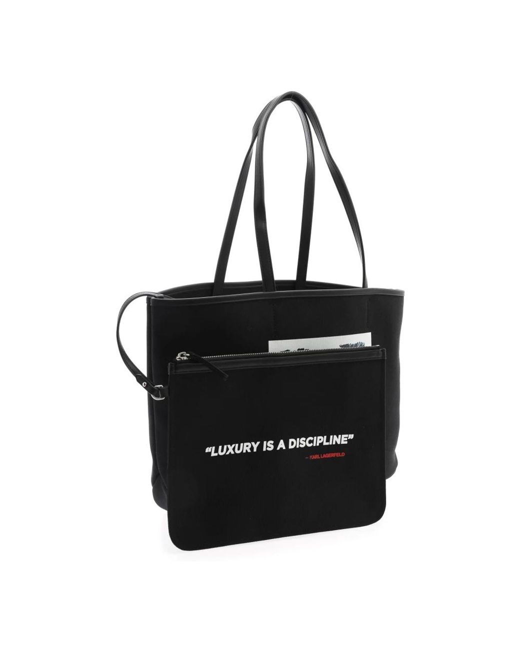 Karl Lagerfeld Black Shoulder Bags