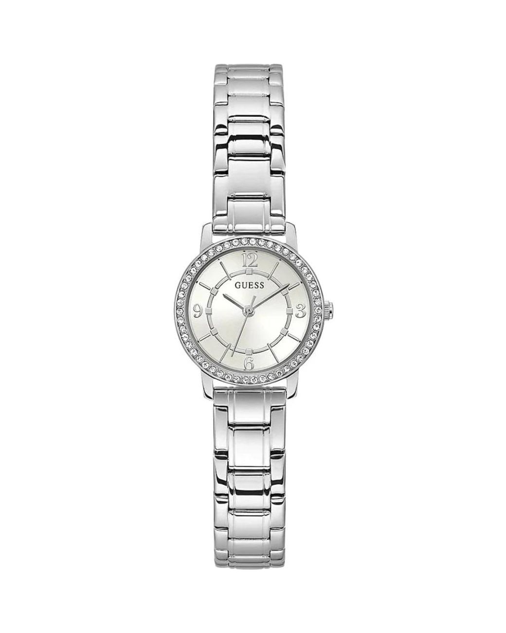 Guess Accessoires ,Grijs ,Bracelet Watch Melody in het Metallic