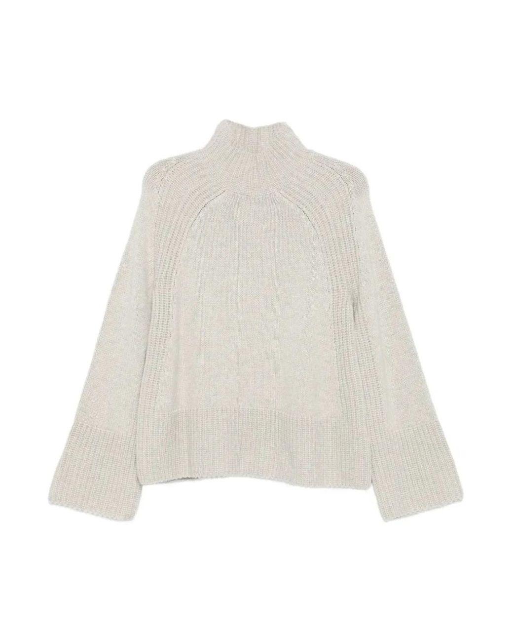 Kujten Cashmere Trui in het White