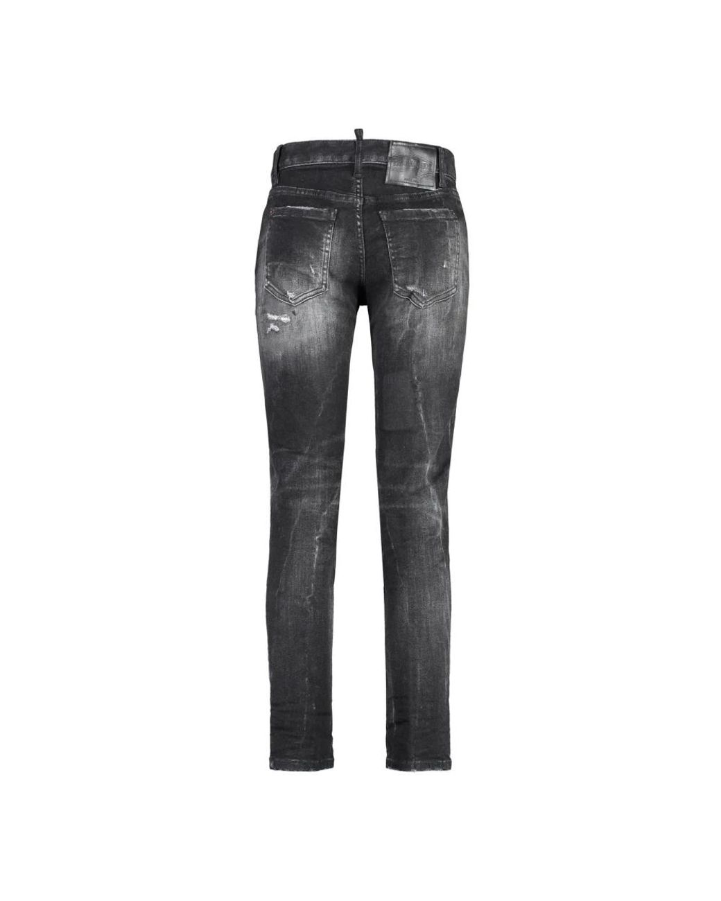 DSquared² Gray Slim-Fit Jeans