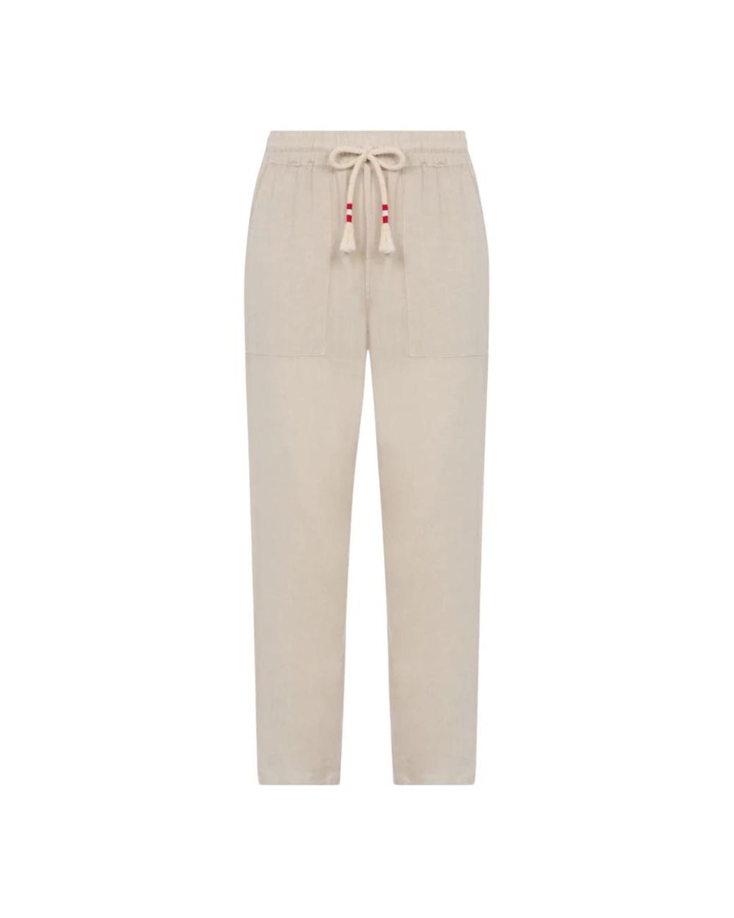 Mc2 Saint Barth Natural Straight Trousers for men
