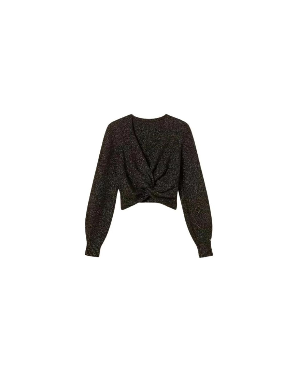 Twinset Black V-Neck Knitwear