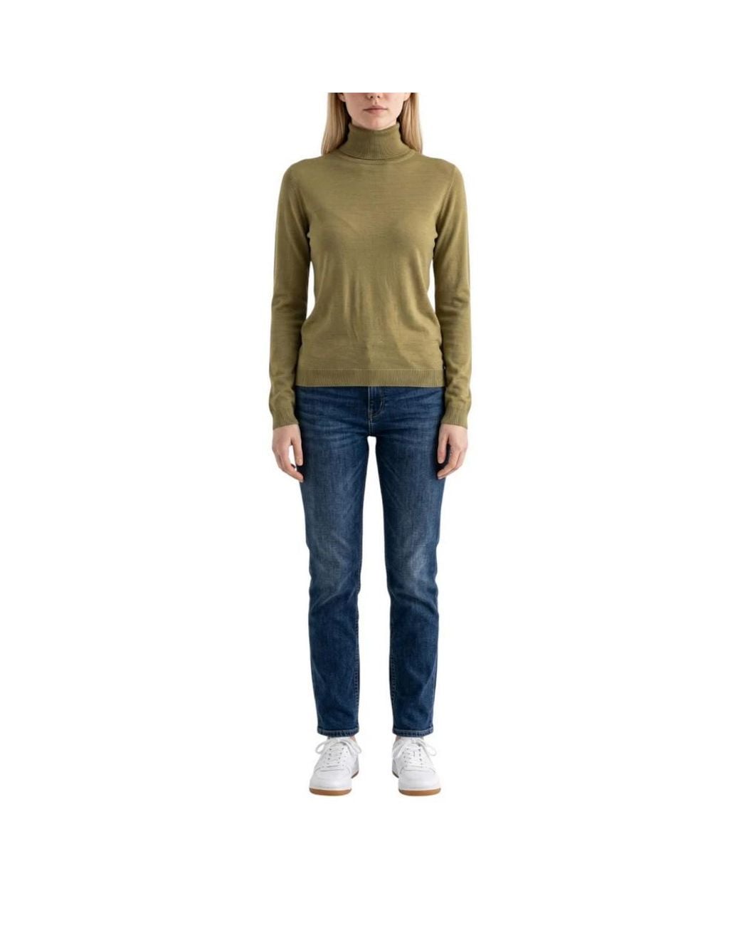 Turtlenecks Gran Sasso de color Green