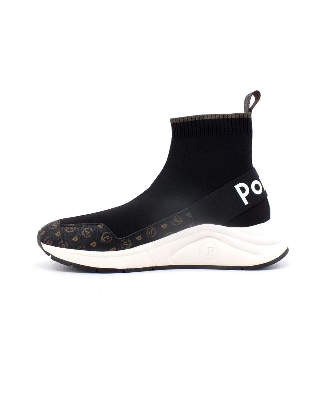Pollini Black Sneakers