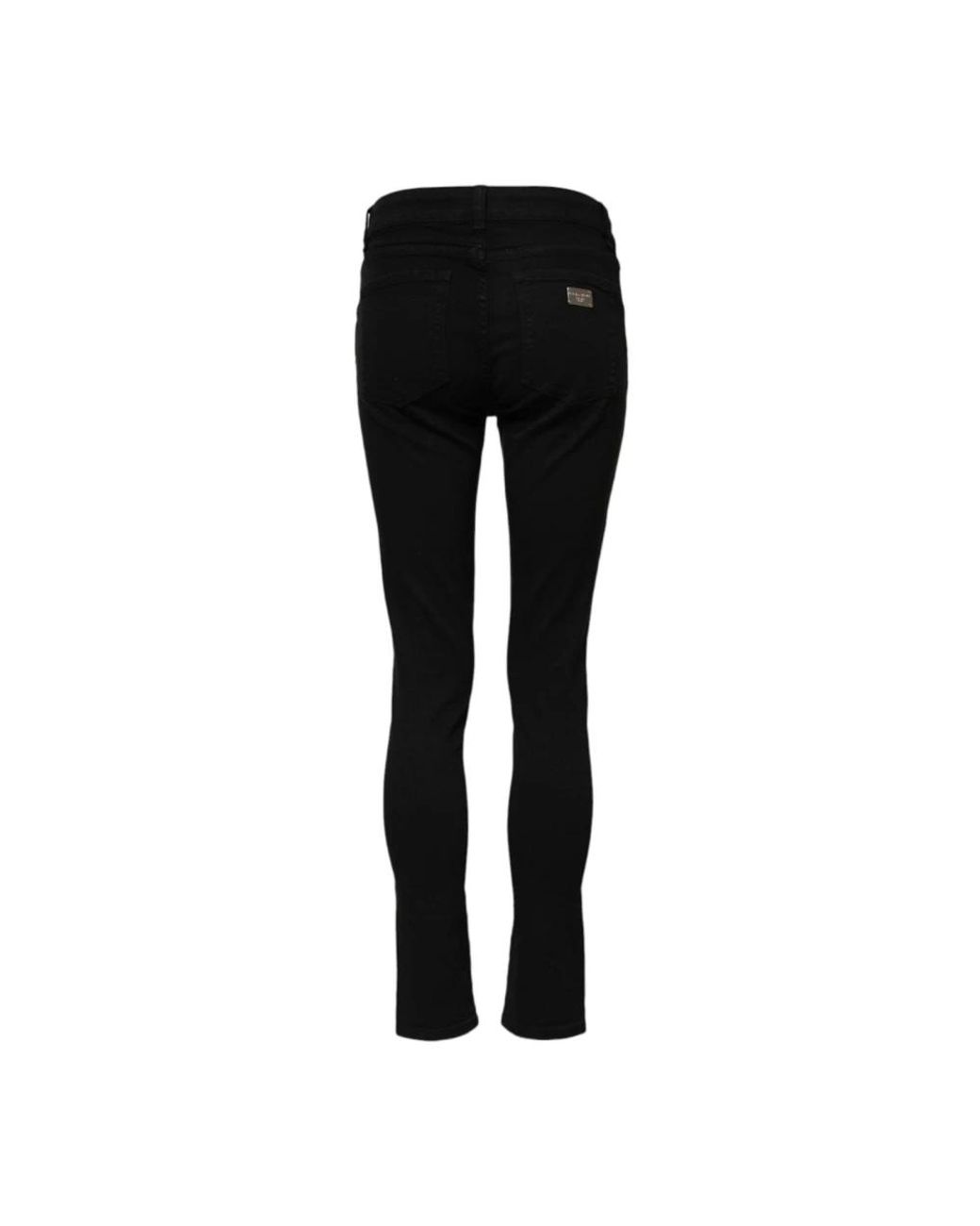 Dolce & Gabbana Black Skinny Fit Jeans