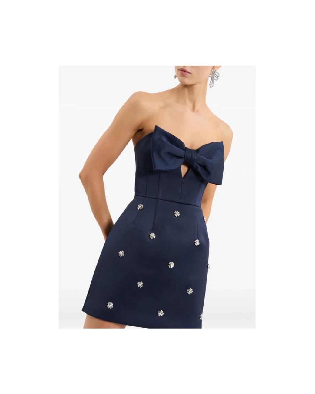Rebecca Vallance Blue Dress