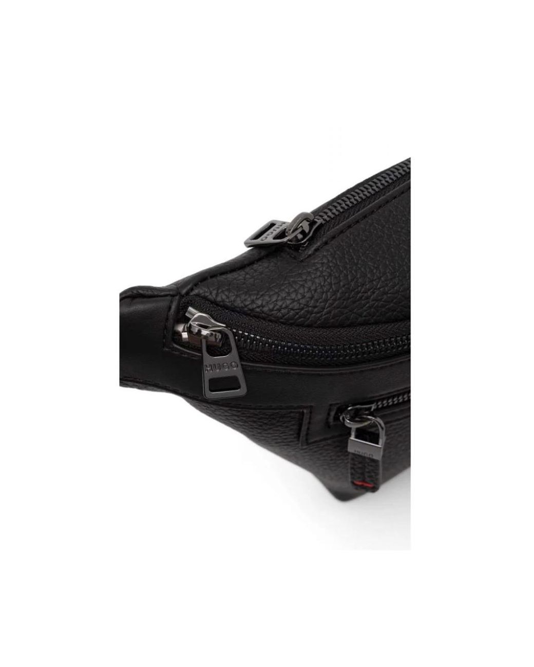 HUGO Black Bum Bags for men