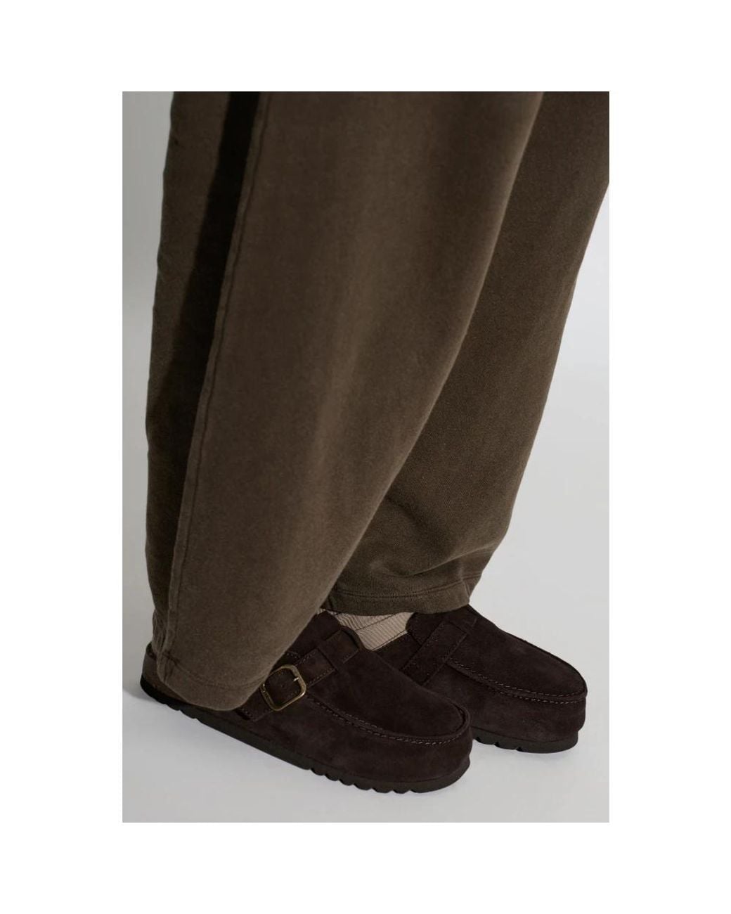 Clogs Scholl de color Brown
