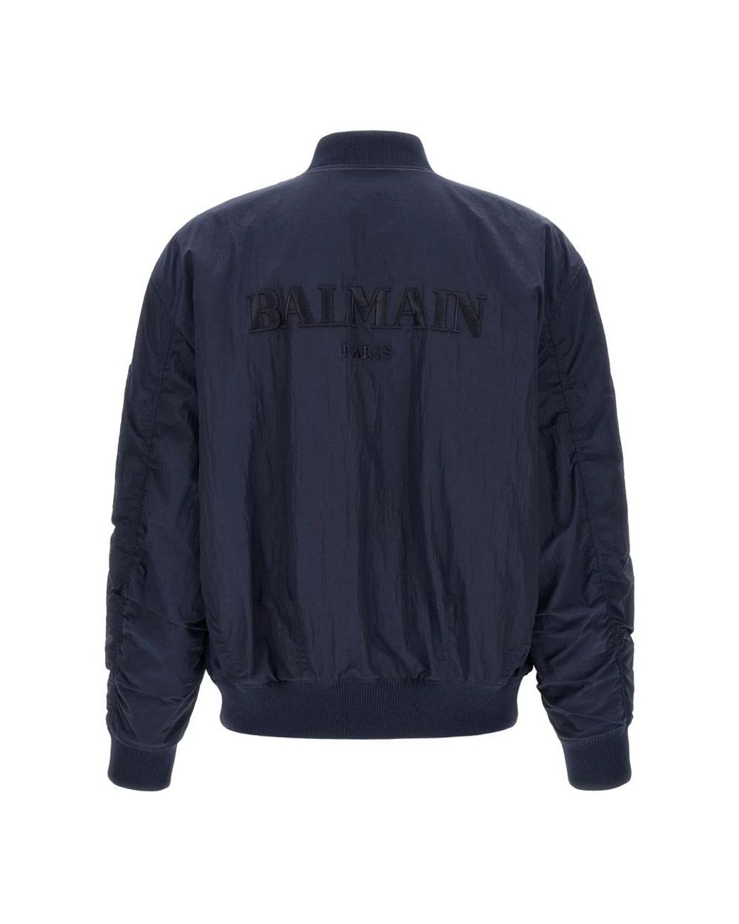 Balmain Blue Bomber Jackets for men