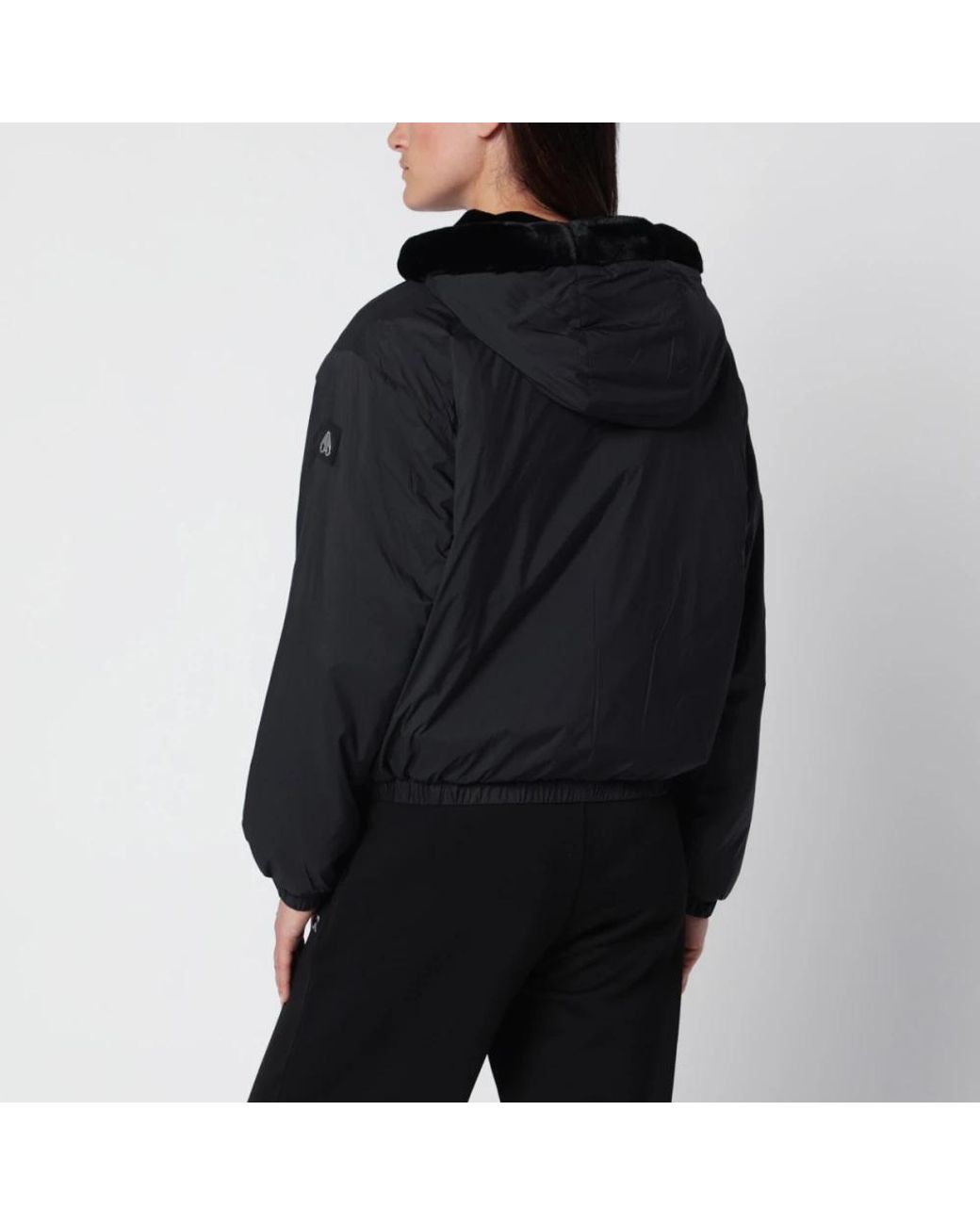 Moose Knuckles Black Winter Jackets