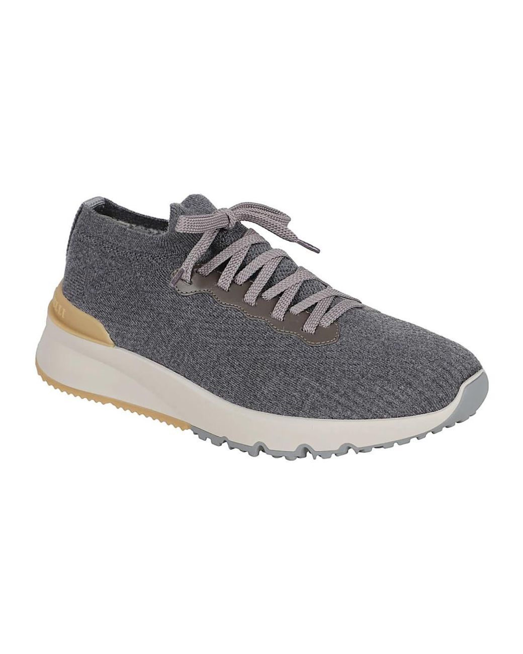 Brunello Cucinelli Gray Sneakers for men