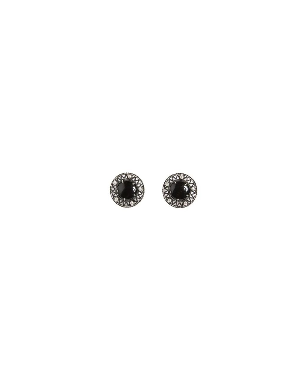 Ann Demeulemeester Black Earrings